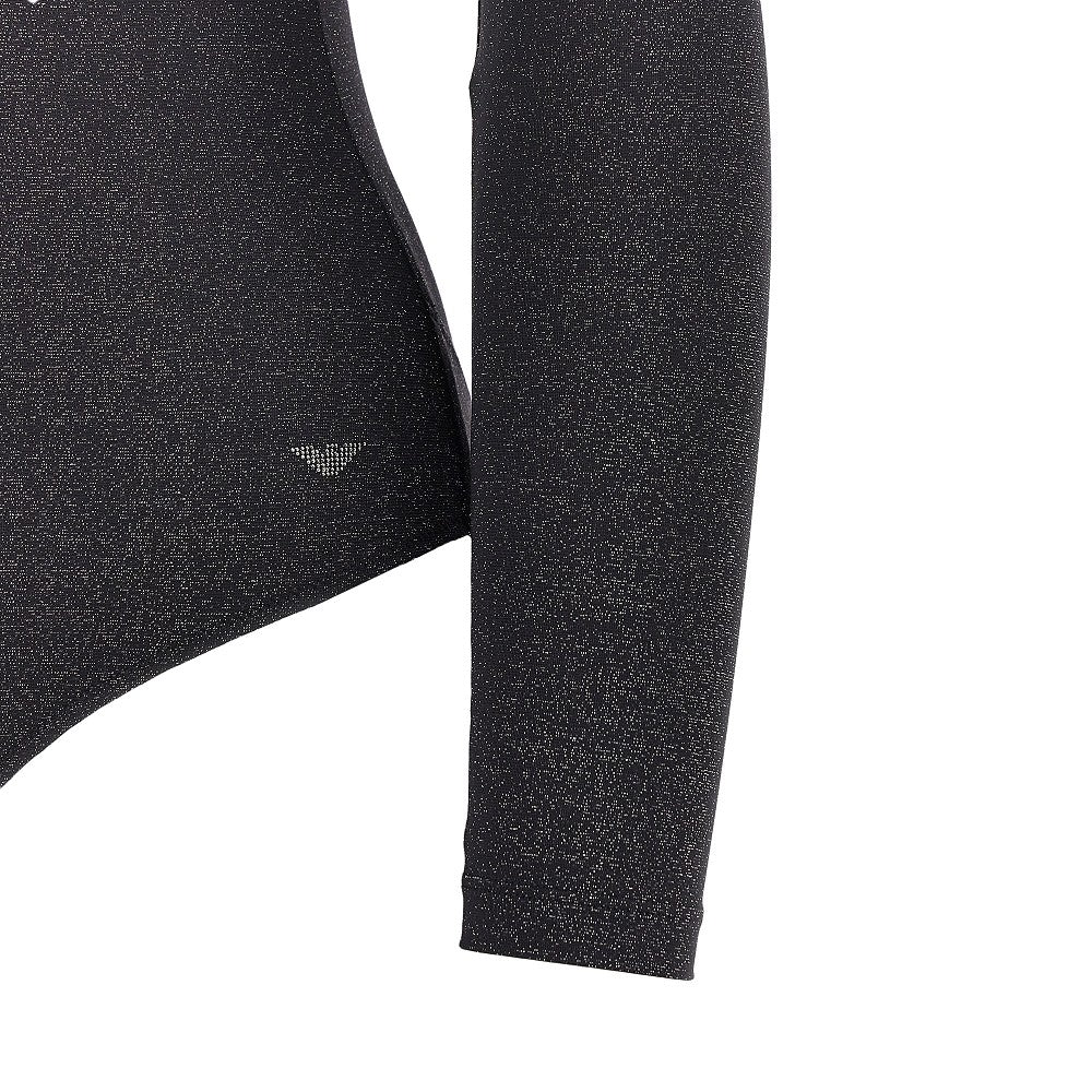EA BODYWEAR XS lurex jersey loungewear bodysuit