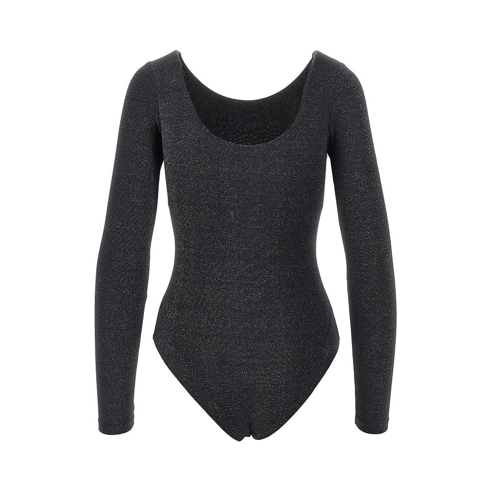 EA BODYWEAR XS lurex jersey loungewear bodysuit