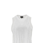 EMPORIO ARMANI XS strass-embellished jersey top