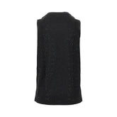 EMPORIO ARMANI S jersey top with strass eagle motif