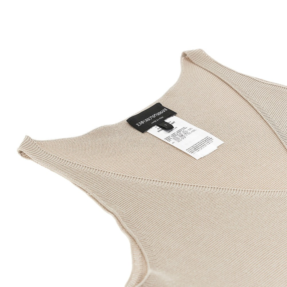 EMPORIO ARMANI S links knit tank top