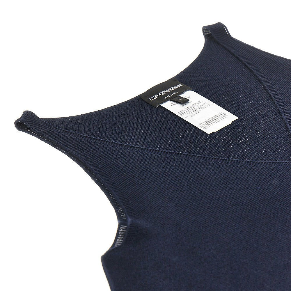 EMPORIO ARMANI L links knit tank top