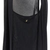 knitted top with cape