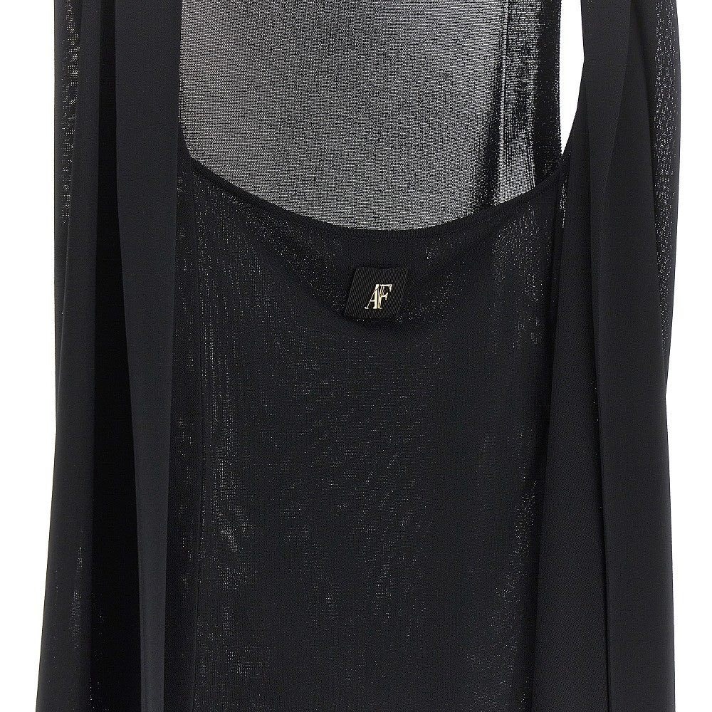 ALBERTA FERRETTI 42 knitted top with cape