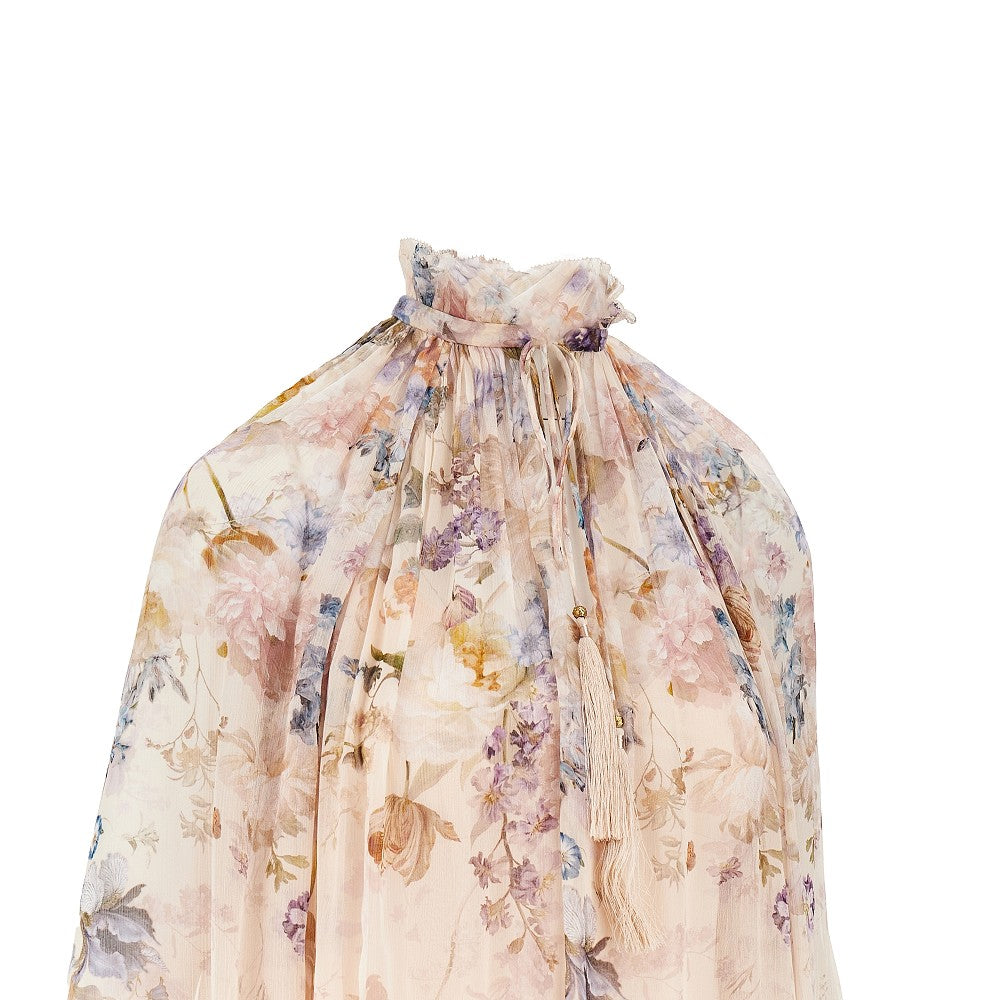 valiant crêpe de chine blouse