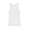 love birds logo ribbed tank top