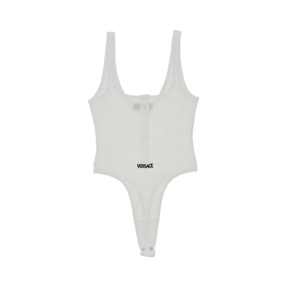 VERSACE I ribbed cotton bodysuit