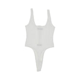 VERSACE I ribbed cotton bodysuit