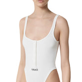 VERSACE I ribbed cotton bodysuit