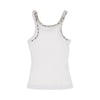jewelled embroidery tank top