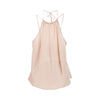 satin halter neck top