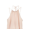 satin halter neck top
