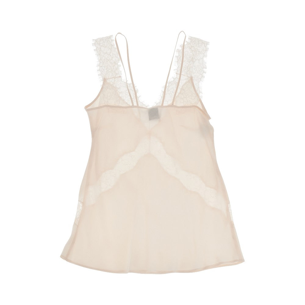 lingerie top with lace