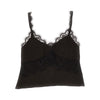 jacquard and lace lingerie top