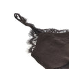 jacquard and lace lingerie top
