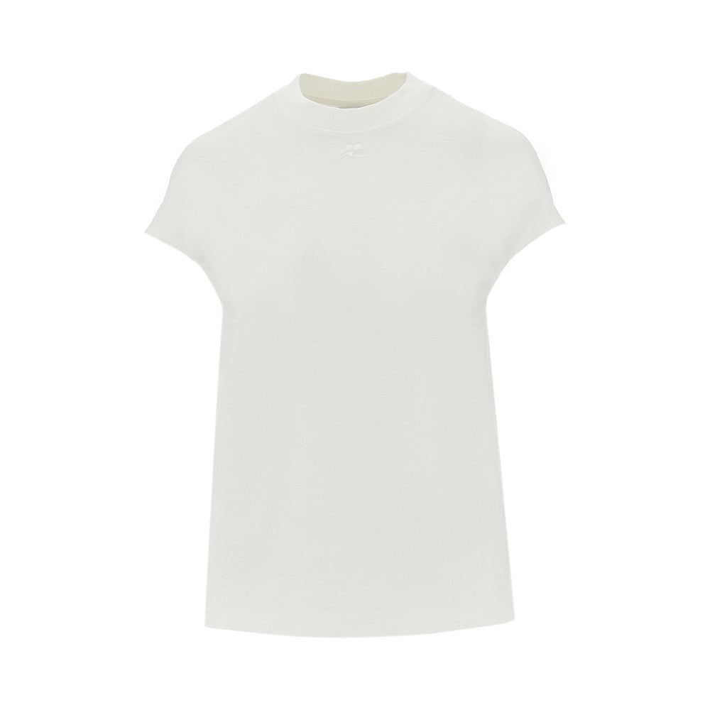 COURREGES XS cap sleeves t-shirt
