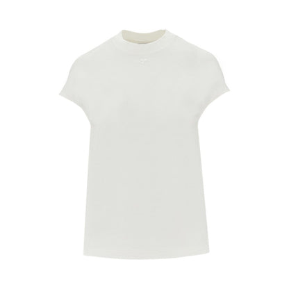 COURREGES XS cap sleeves t-shirt