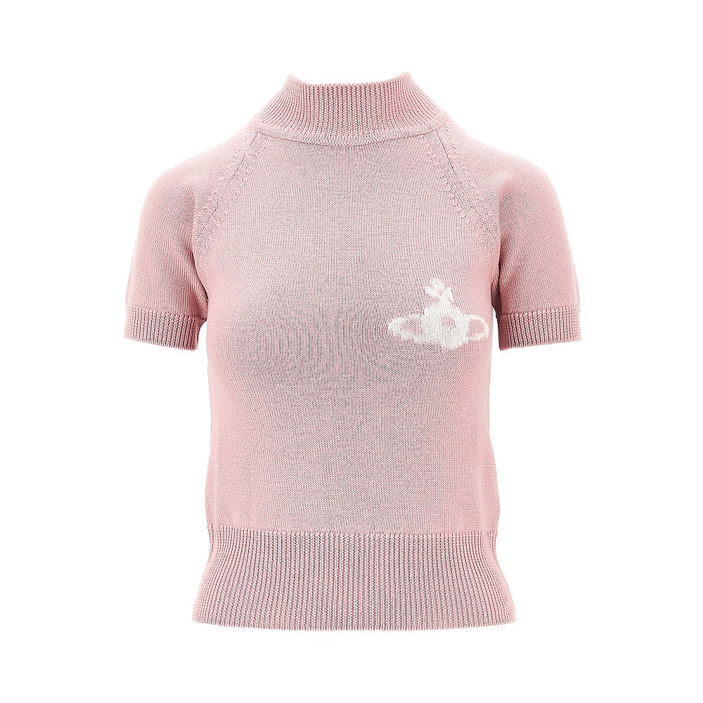 VIVIENNE WESTWOOD XS bea turtleneck knitted top