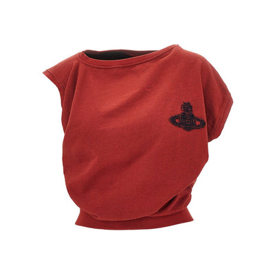hebo asymmetrical french terry top