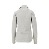 THE ATTICO 40 jersey polo shirt with asymmetrical collar