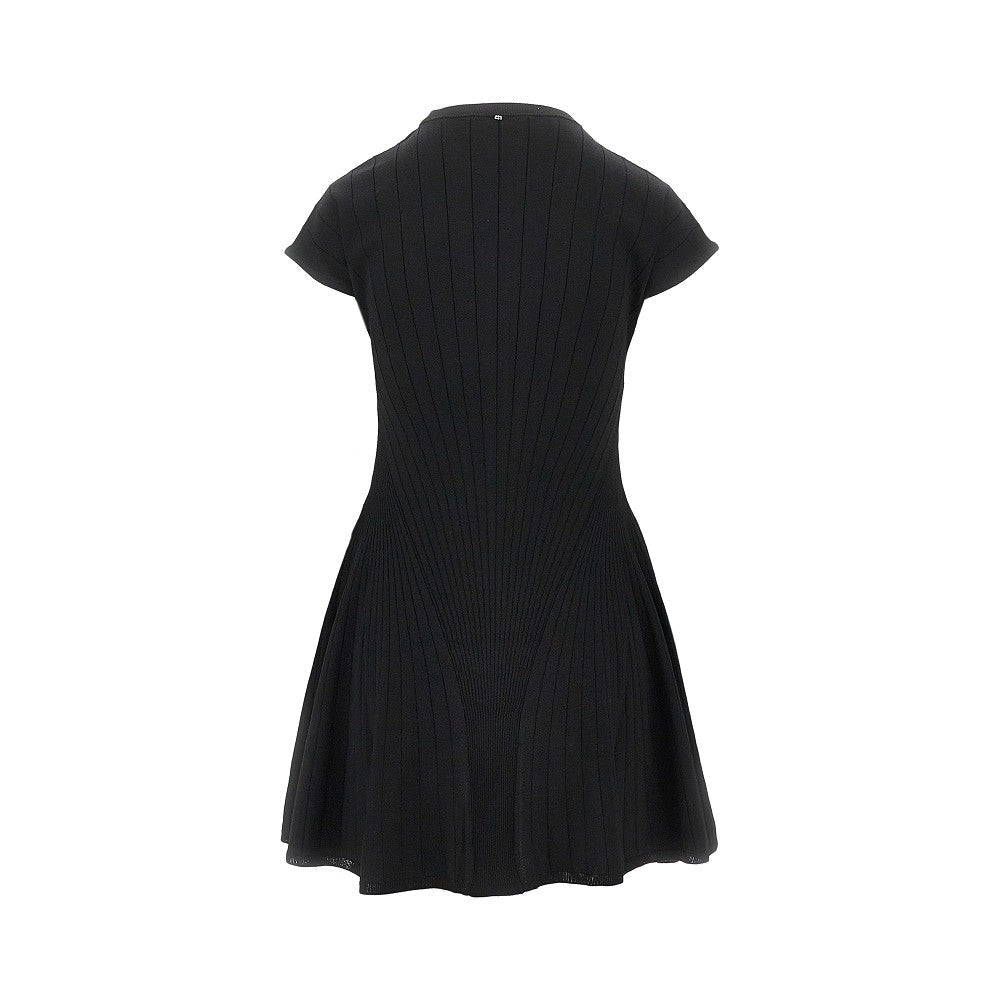 knitted mini dress