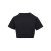 cropped cotton t-shirt
