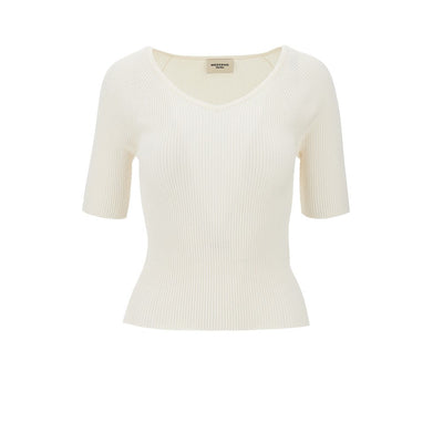 viscose-blend knitted top