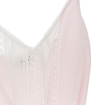 MSGM 40 poplin lingerie top