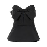 ALEXANDER MCQUEEN 40 duchesse corset top