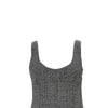 wool grisaille top