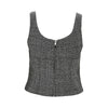 wool grisaille top