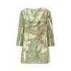 lamé fil coupé silk blouse