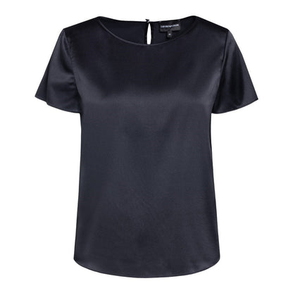 EMPORIO ARMANI 40 stretch silk t-shirt
