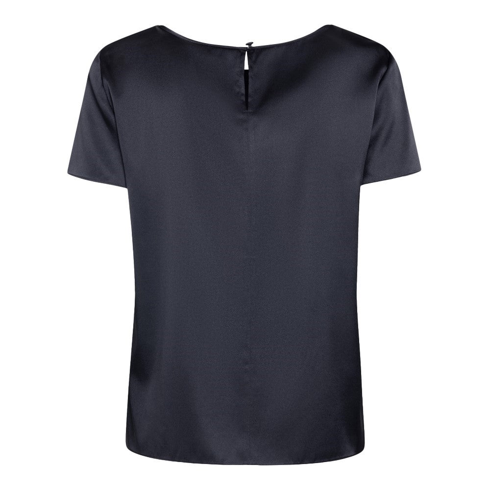 EMPORIO ARMANI 40 stretch silk t-shirt