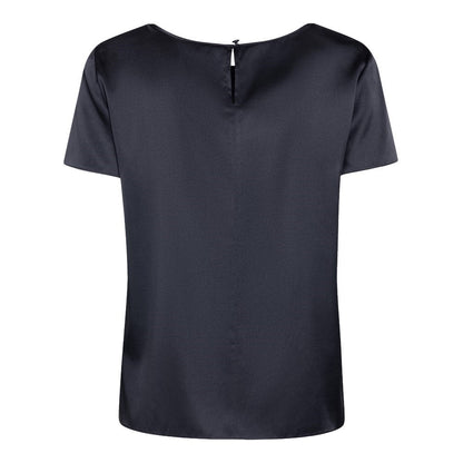 EMPORIO ARMANI 40 stretch silk t-shirt