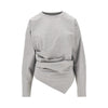 draped stretch jersey t-shirt