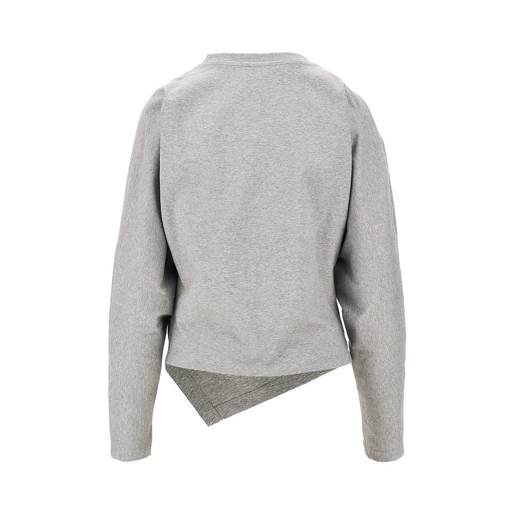 draped stretch jersey t-shirt