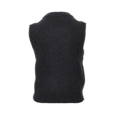 GANNI M poodle inlay wool-blend vest