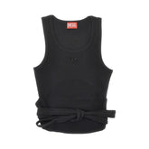 DIESEL L t-bunny-tail ribbed t-shirt