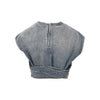 denim top