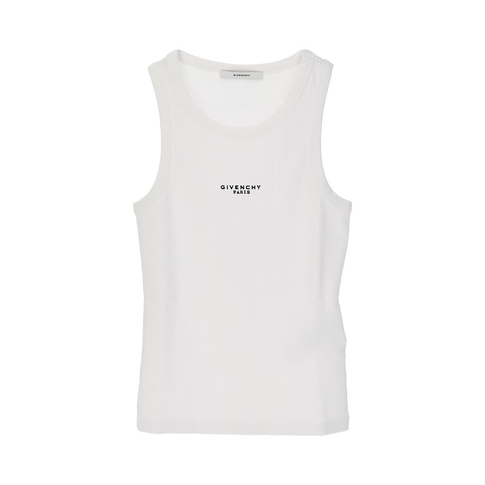 ribbed cotton tank top