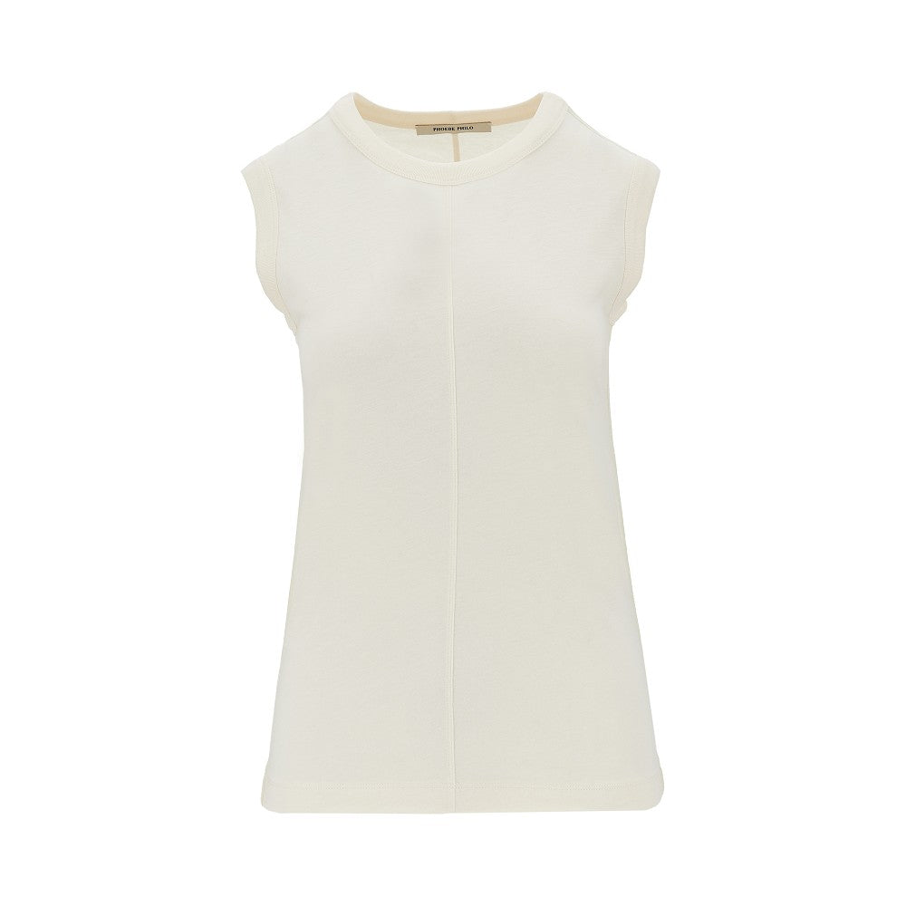 PHOEBE PHILO XS ultra fine jersey tank top