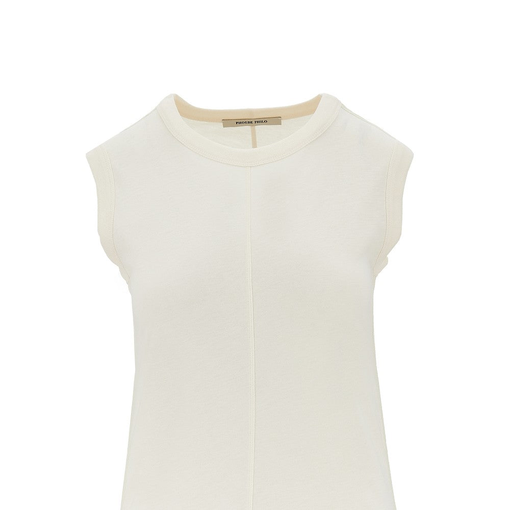 PHOEBE PHILO XS ultra fine jersey tank top