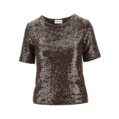 sequinned top