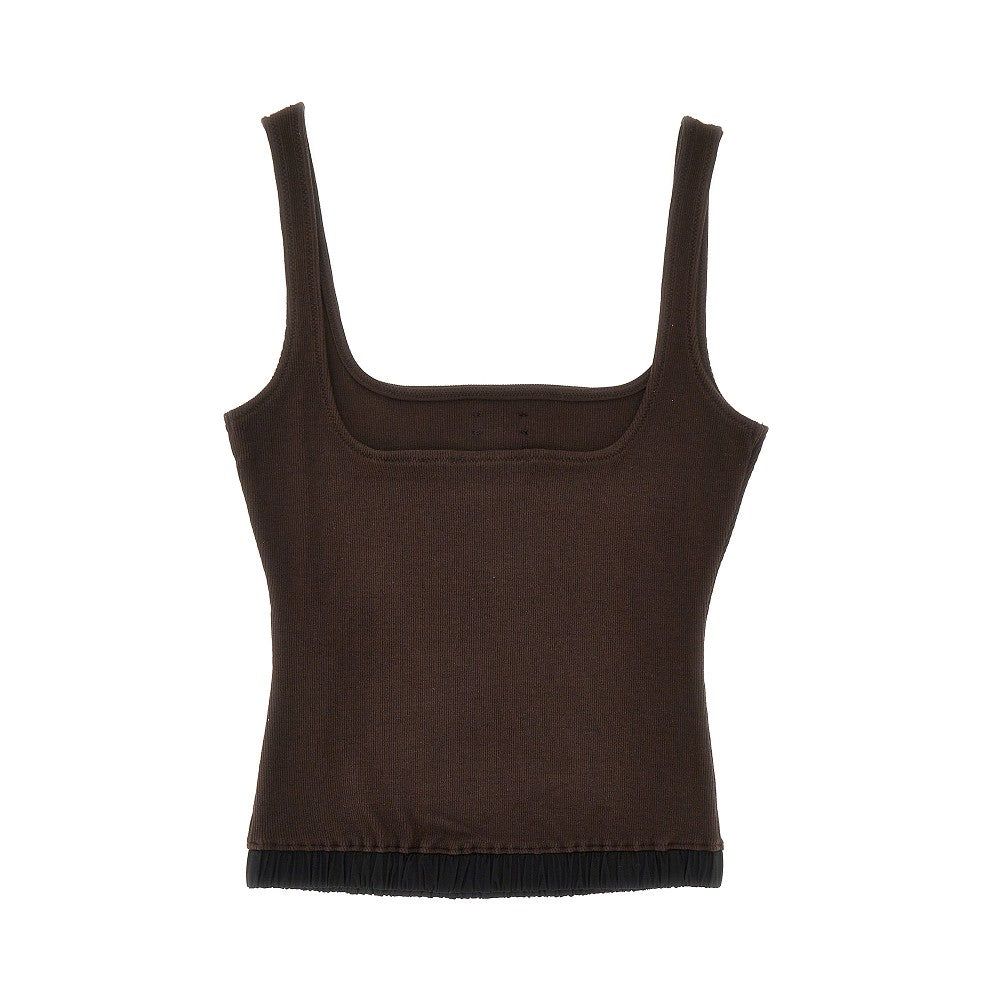 lounge rubbed tank top