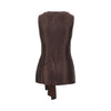 fonda silk-blend top