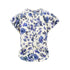 ISABEL MARANT 38 tullya printed silk top