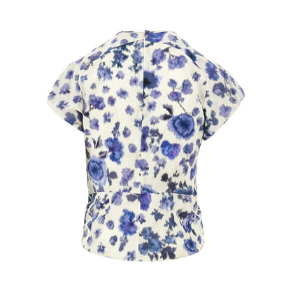 ISABEL MARANT 38 tullya printed silk top