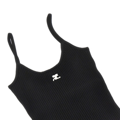 COURREGES S reedition ribbed tank top