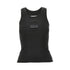 MM6 XS ribbed tank top with numeric label